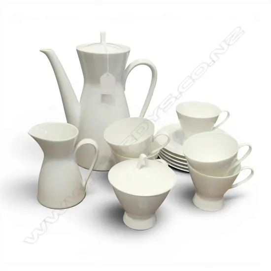WHITE CHINA ROSENTHAL COFFEE SET  COFFEE POT H240MM