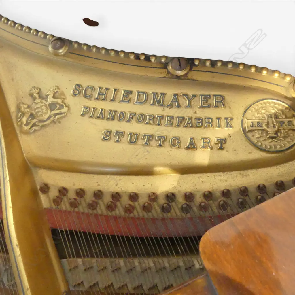 SCHIEDMAYER MAHOGANY GRAND PIANO Image 1++