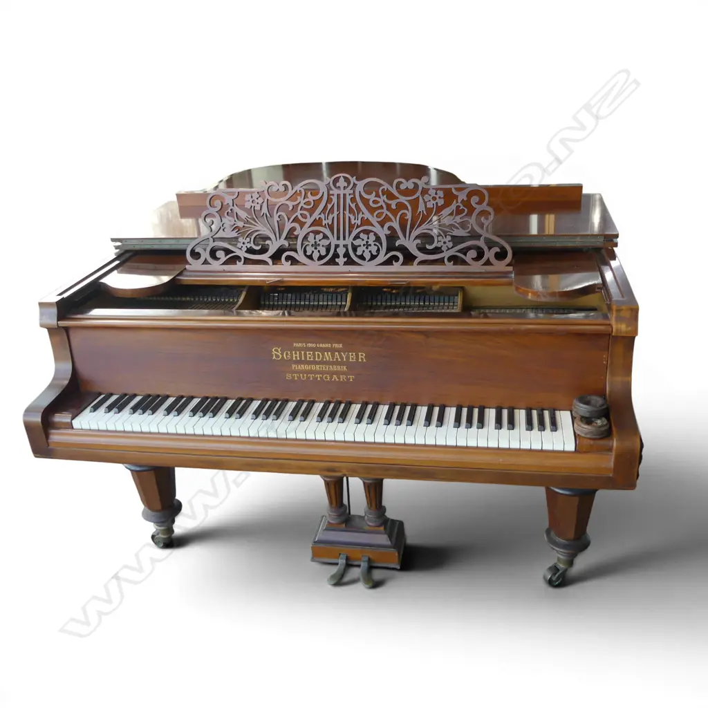 SCHIEDMAYER MAHOGANY GRAND PIANO Image 1++
