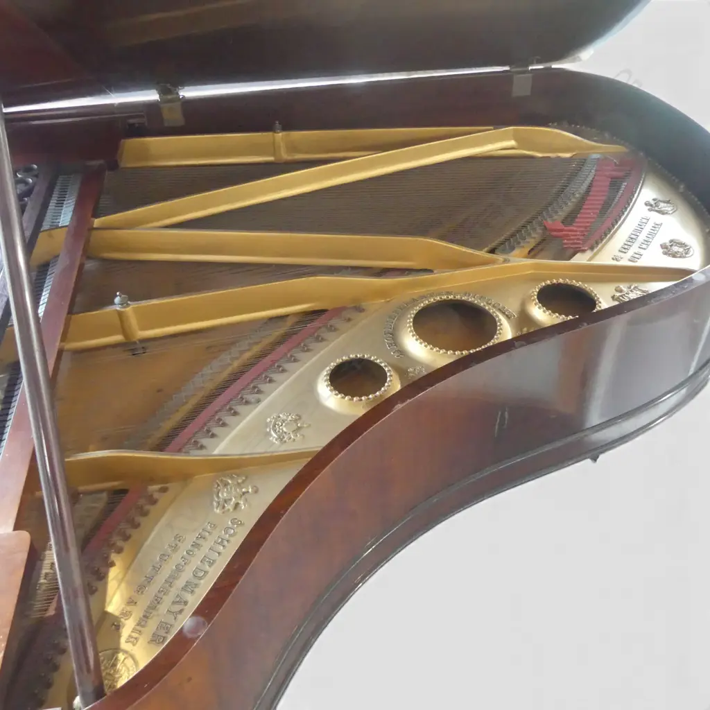 SCHIEDMAYER MAHOGANY GRAND PIANO Image 1++