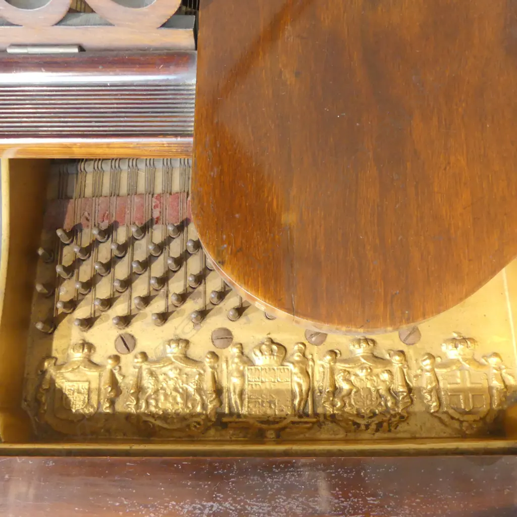SCHIEDMAYER MAHOGANY GRAND PIANO Image 1++