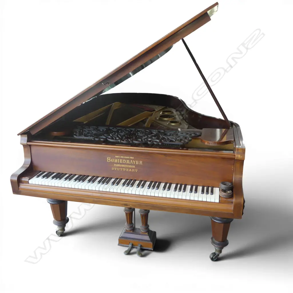 SCHIEDMAYER MAHOGANY GRAND PIANO Image 1++