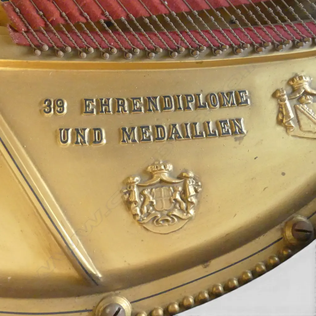 SCHIEDMAYER MAHOGANY GRAND PIANO Image 1++