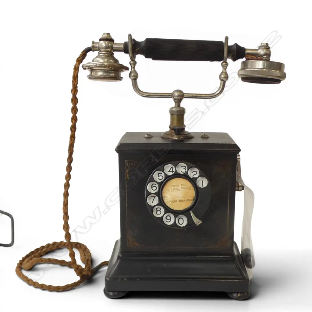 ANTIQUE DIAL PHONE H.325mm Image 1++
