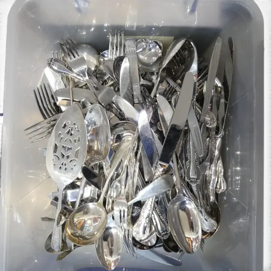  LRG COLLECTION PLATED CUTLERY