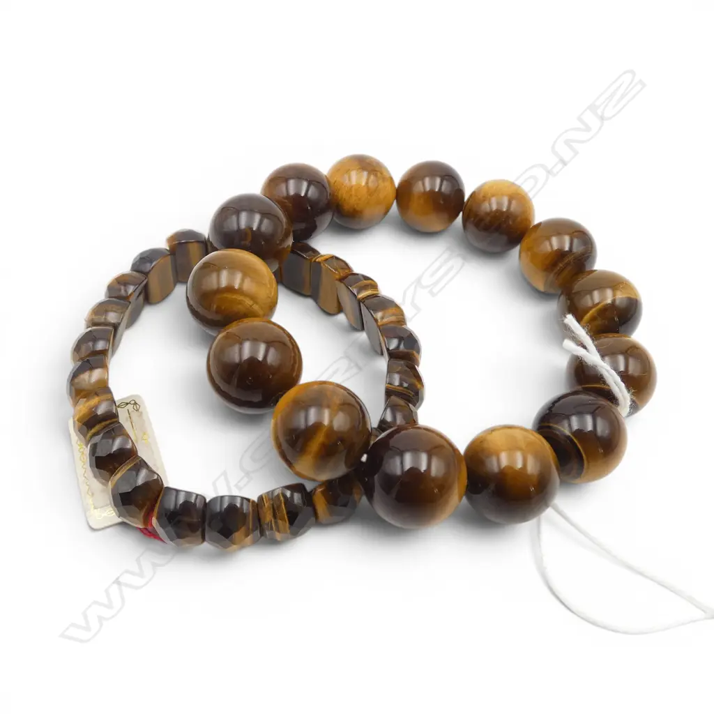 2 TIGERS EYE BRACELETS Image 1++