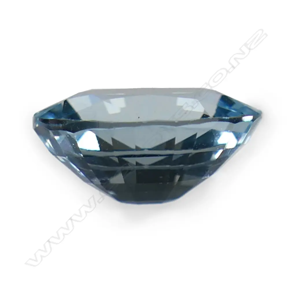 UNSET OVAL CUT AQUAMARINE 2.30ct Image 1++