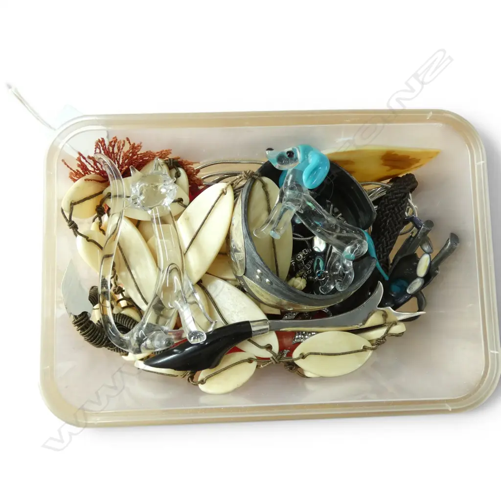 ASST. COSTUME JEWELLERY, SOME STG SILVER Image 1++