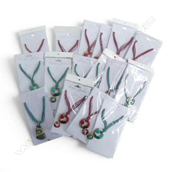 COLLECTION OF COSTUME NECKLACES NZ DESIGN OLD STOCK