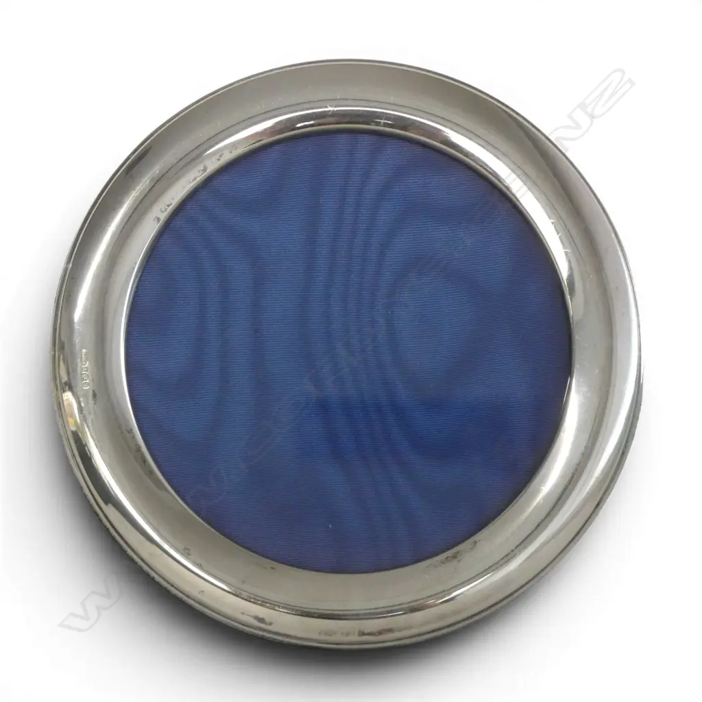 STG SILVER PICTURE FRAME, BIRMINGHAM 1990, Dia.140mm Image 1++