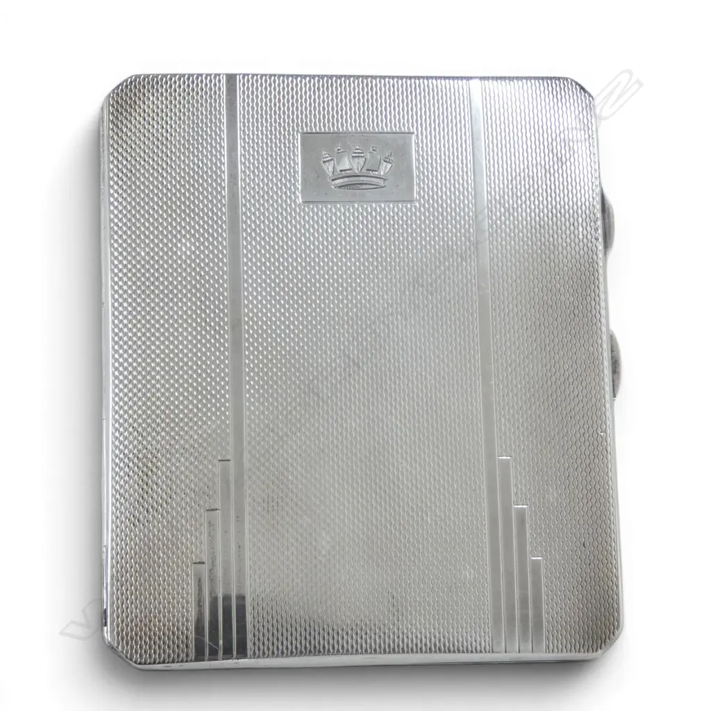 S/SILVER CIG CASE 130GMS Image 1++