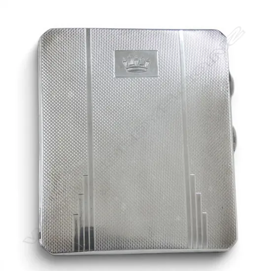 S/SILVER CIG CASE 130GMS