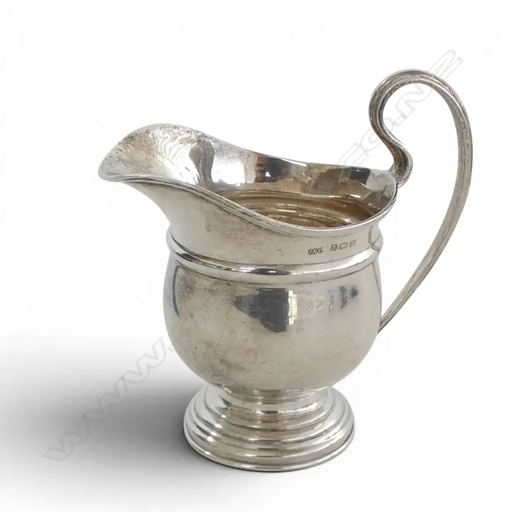 STG SILVER JUG, B'HAM 1922 H.95mm, 65gms Image 1++