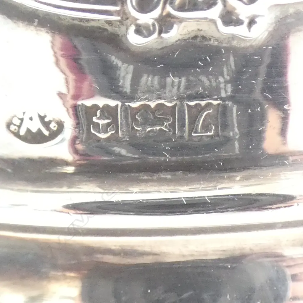 PR STG SILVER VASES, B'HAM 1960 H.205mm 476gms WEIGHTED, DENTS Image 1++