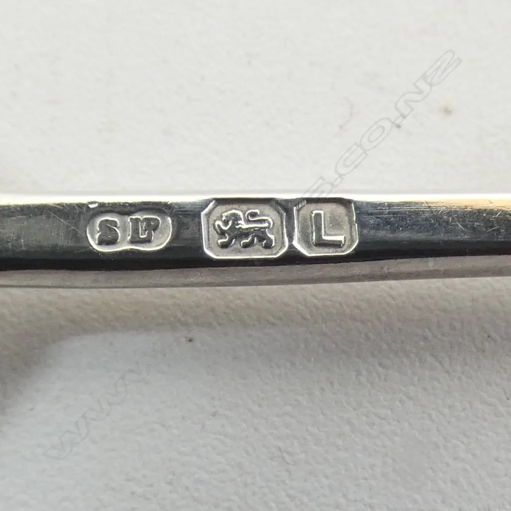 CASED SET OF 6 S/SILVER COFFEE SPOONS 57.9GMS Image 1++