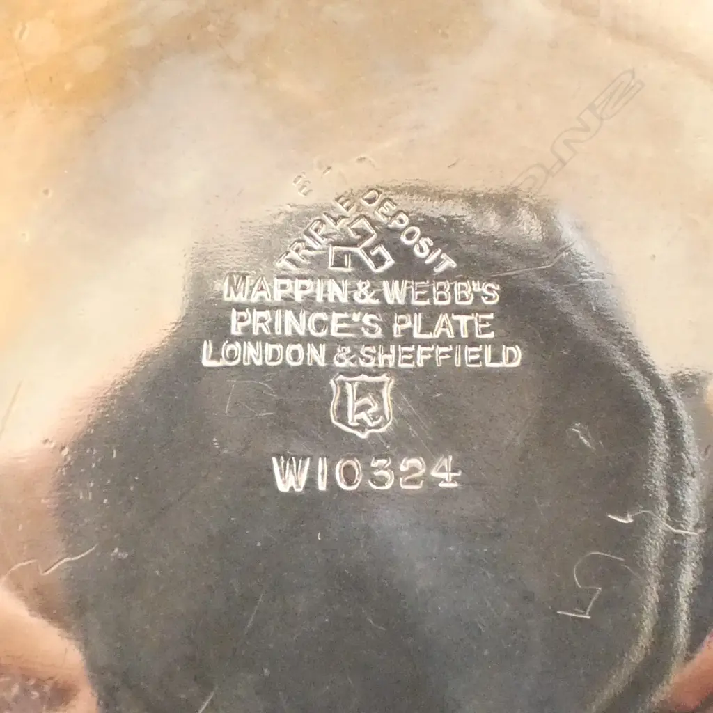 MAPPIN & WEBB SILVER PLATE CHAMPAGNE BUCKET H.210mm Image 1++