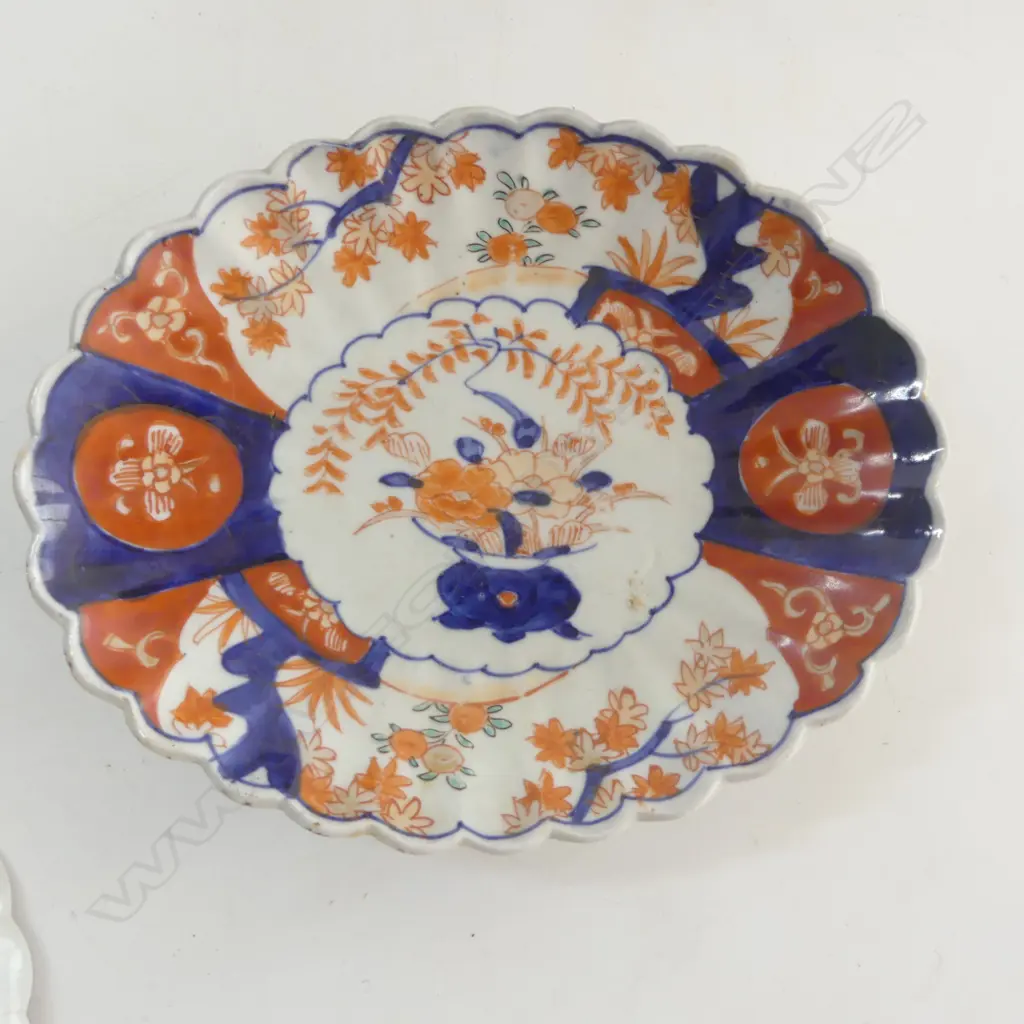 4 JAPANESE IMARI PLATES W.225mm Image 1++