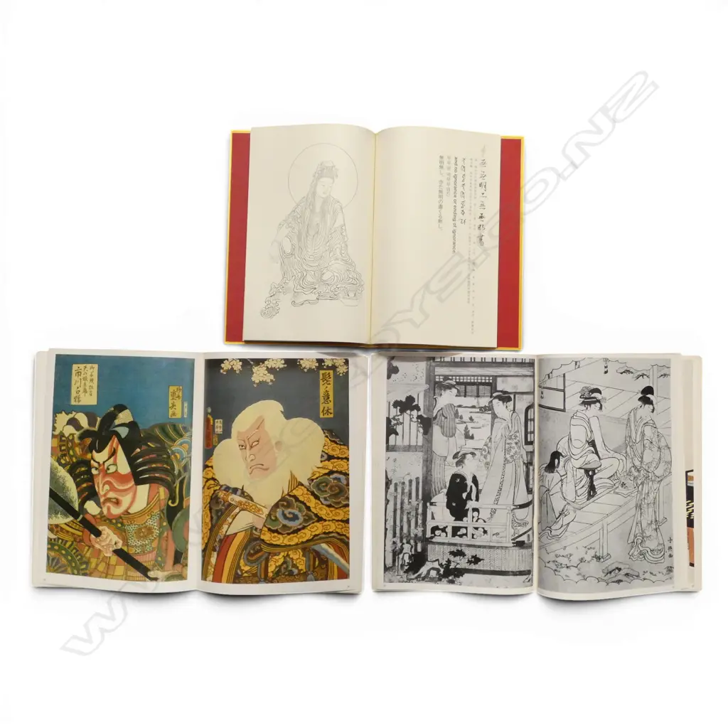 3 BOOKS OF JAPANESE PRINTS Image 1++