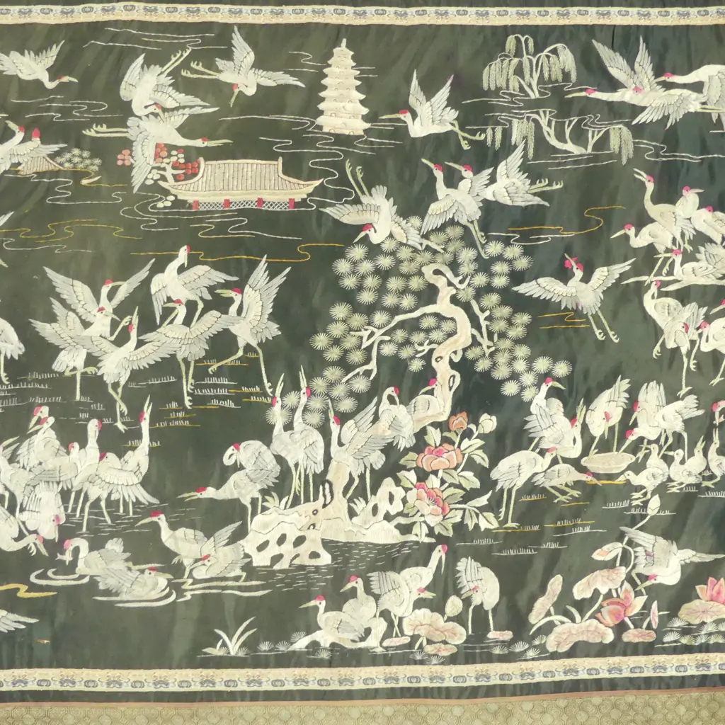 ORIENTAL EMBROIDERED PANEL Image 1++