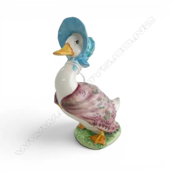 BESWICK BEATRIX POTTER 'JEMIMA PUDDLEDUCK', gold backstamp 1948-1972, H.110mm
