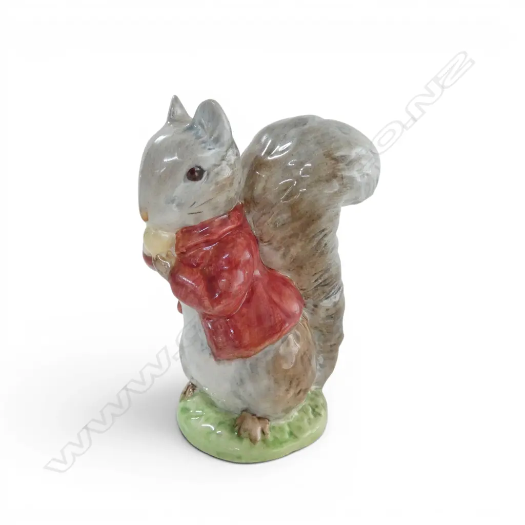 BESWICK BEATRIX POTTER 'JIMMY TIPTOES', H.90mm, gold backstamp 1948-1972 Image 1++