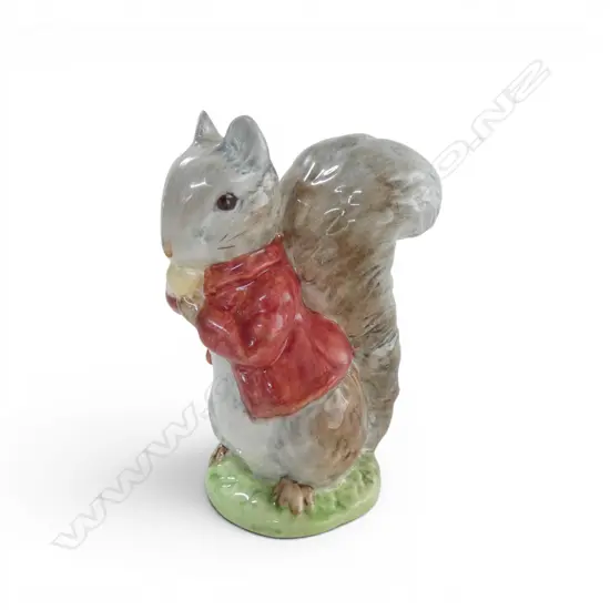 BESWICK BEATRIX POTTER 'JIMMY TIPTOES', H.90mm, gold backstamp 1948-1972