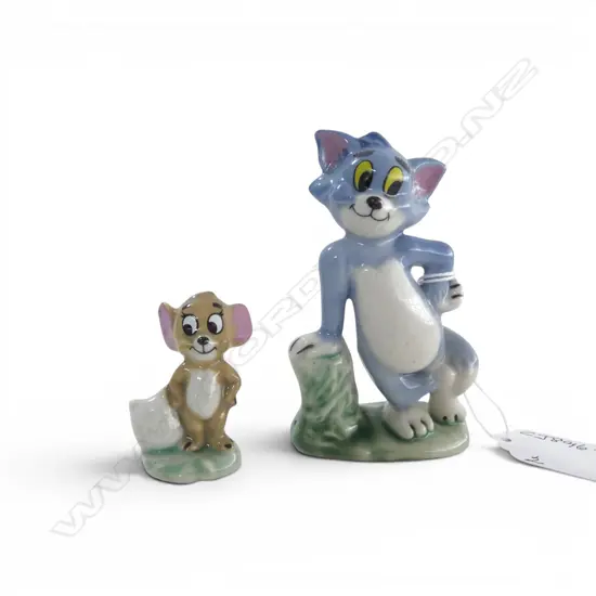WADE TOM & JERRY FIGURINES, H.80/40mm
