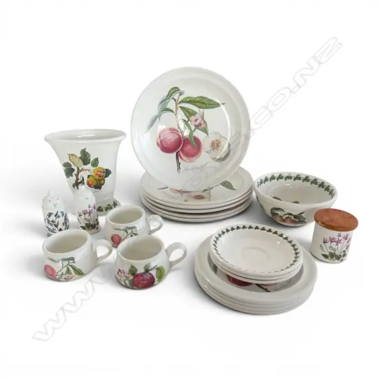 21 PCES. PORTMEIRION 'POMONA' CHINA