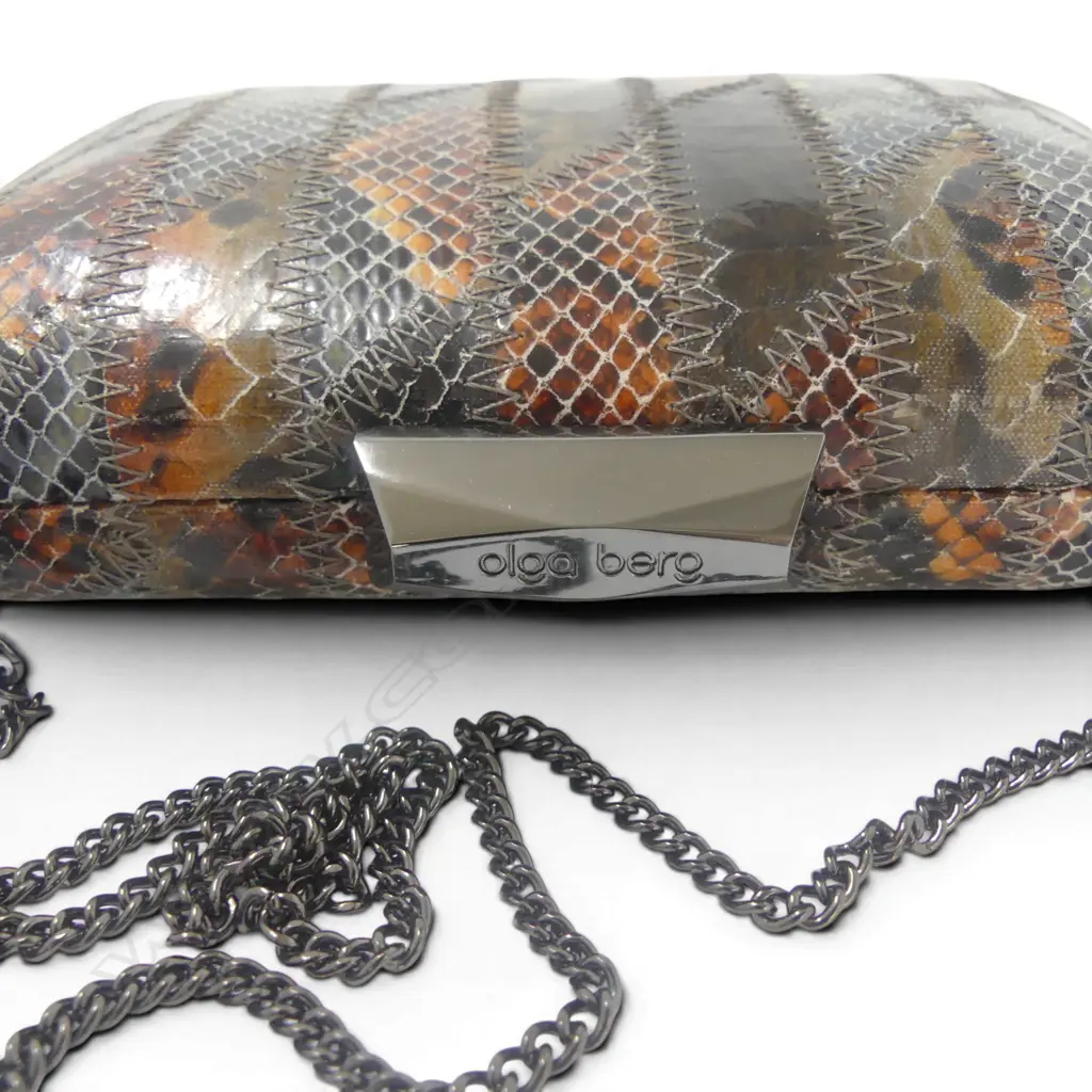 OLGA BERG CLUTCH BAG, L.200MM Image 1++