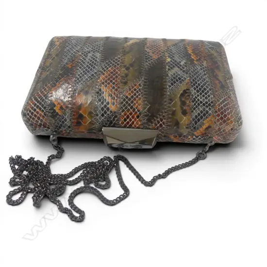 OLGA BERG CLUTCH BAG, L.200MM