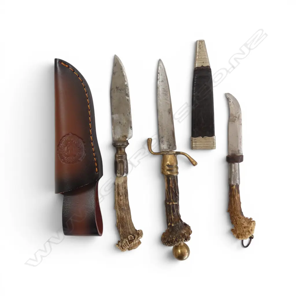 3 COLLECTORS KNIVES largest L.220mm Image 1++