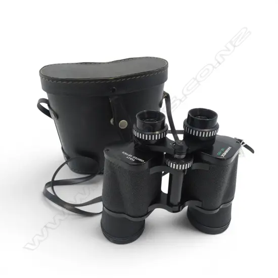 CASED PR HANIMEX 12X50 BINOCULARS fully coated optics