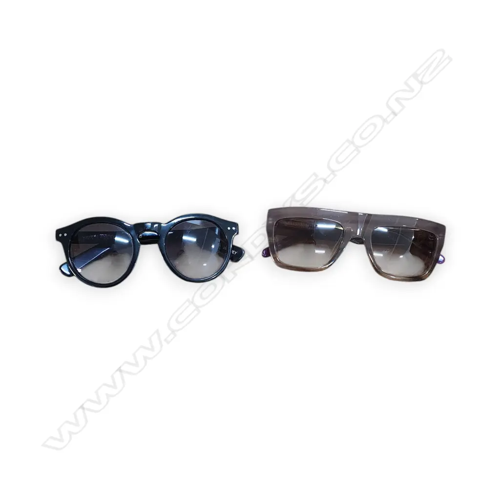 TWO CASED SUNGLASSES, ANDREA MOORE AND TRELISE Image 1++