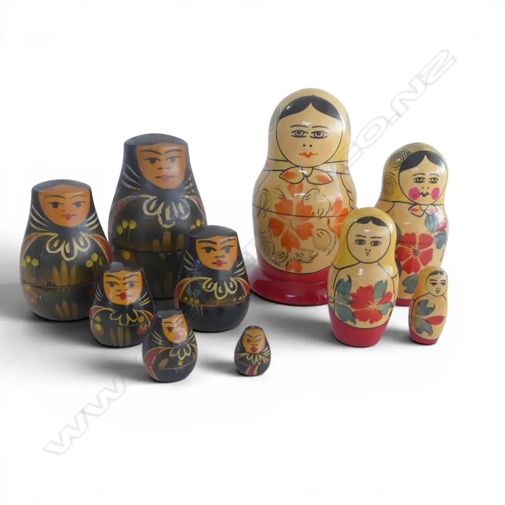 2 BABUSHKA DOLLS 130mm Image 1++