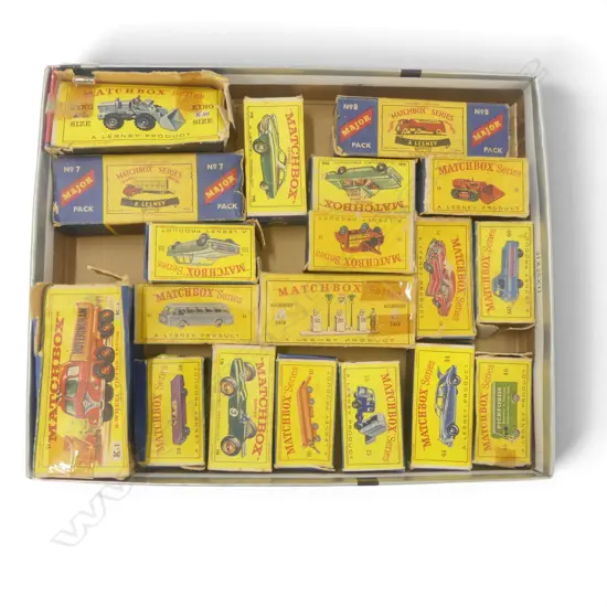 ASST. MATCHBOX MODELS, BOXED