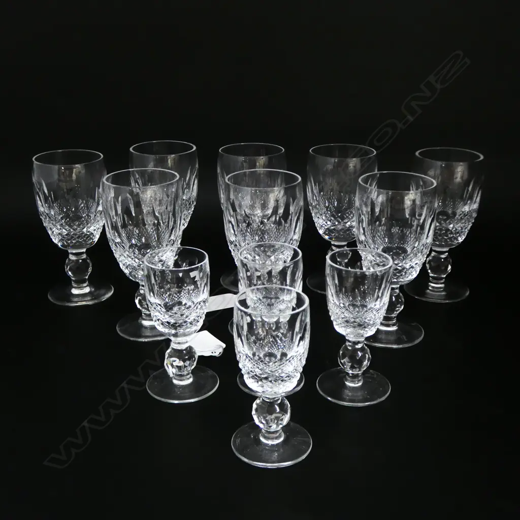 8 + 4 WATERFORD CRYSTAL GLASSES H.110mm Image 1++