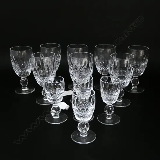 8 + 4 WATERFORD CRYSTAL GLASSES H.110mm