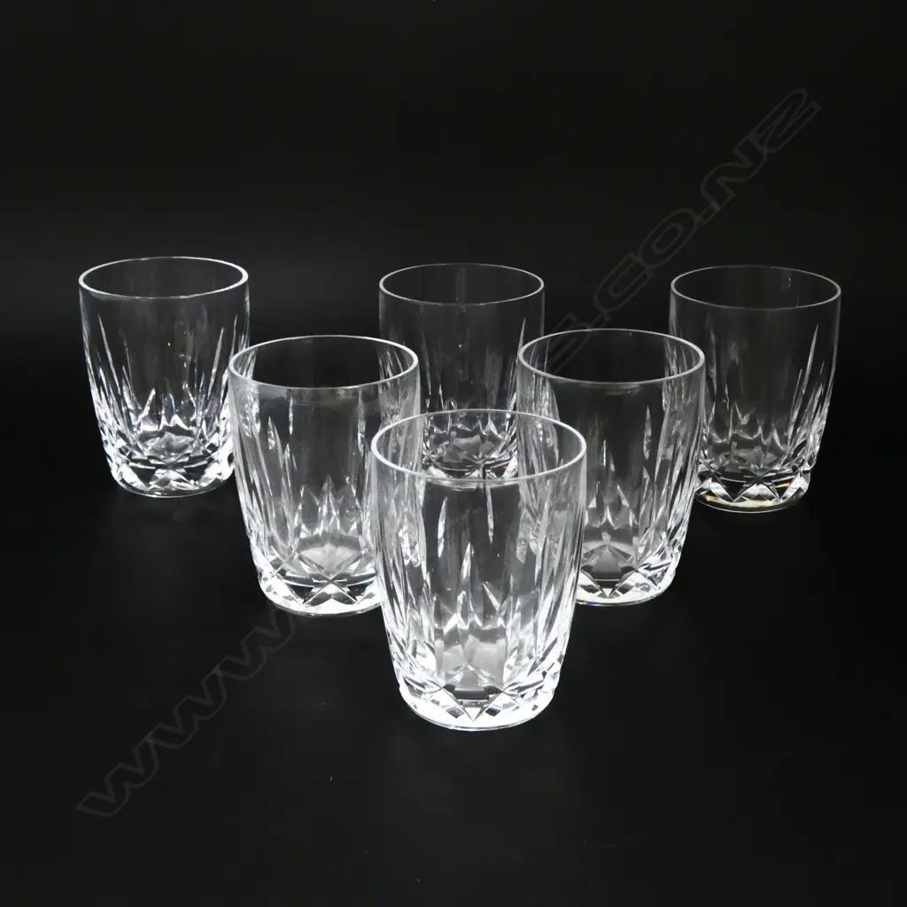 6 WATERFORD TUMBLERS H90MM Image 1++