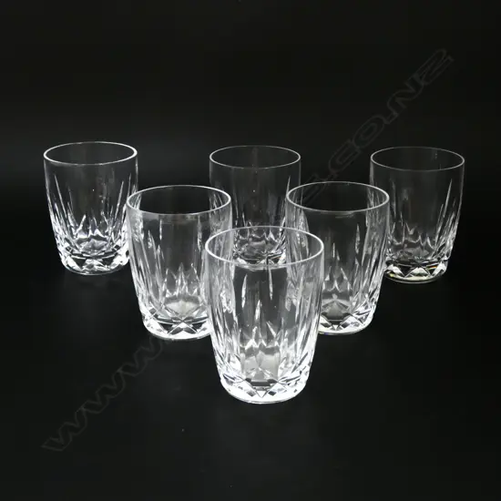 6 WATERFORD TUMBLERS H90MM