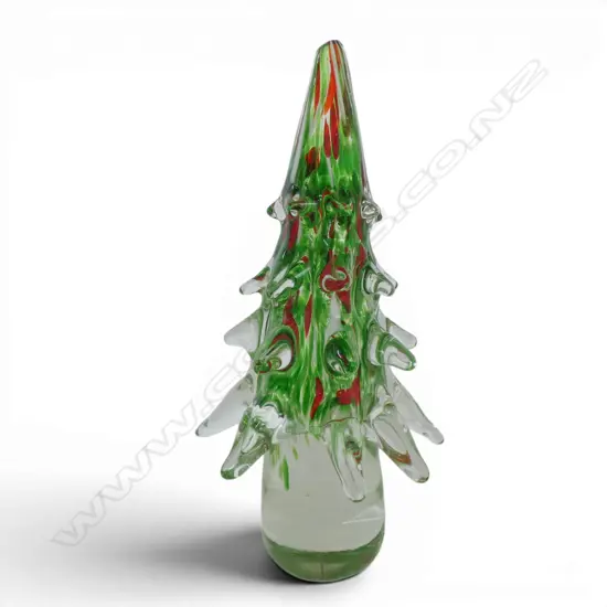 ART GLASS XMAS TREE H.300mm