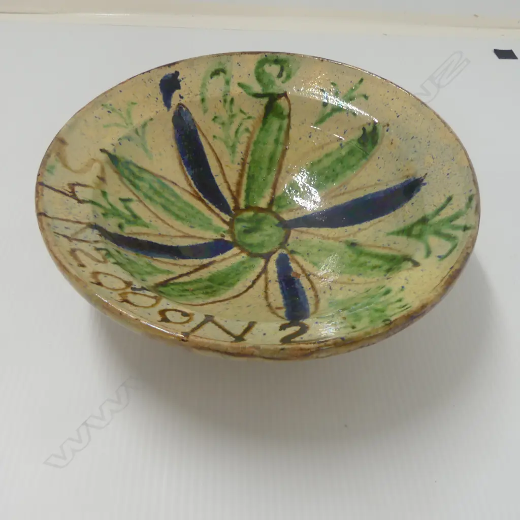GLAZED EARTHENWARE BOWL 280mm dia Image 1++