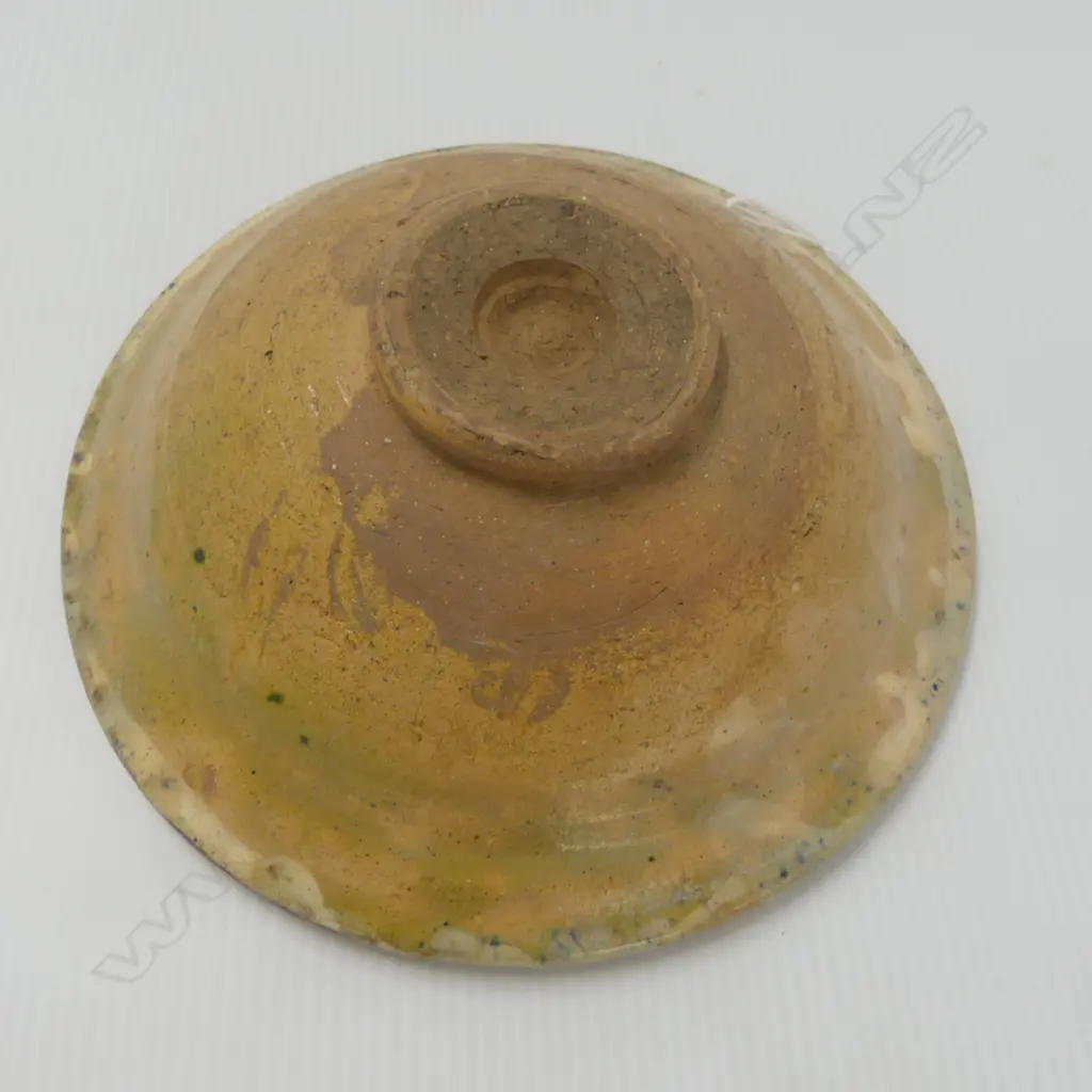 GLAZED EARTHENWARE BOWL 280mm dia Image 1++