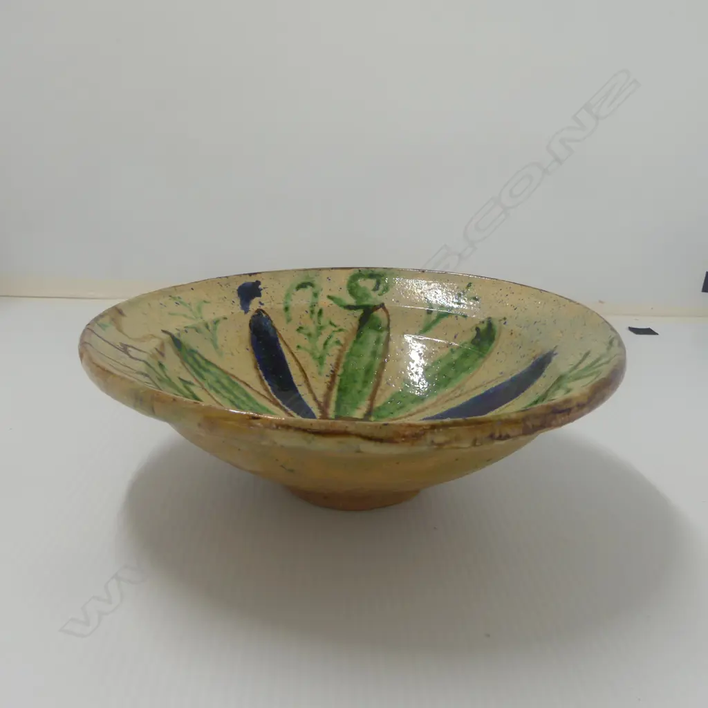 GLAZED EARTHENWARE BOWL 280mm dia Image 1++