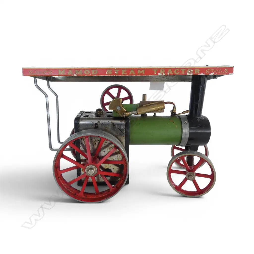 MAMOD VINTAGE LIVE STEAM 'TRACTION ENGINE' 'T.E.1' in BOX Image 1++