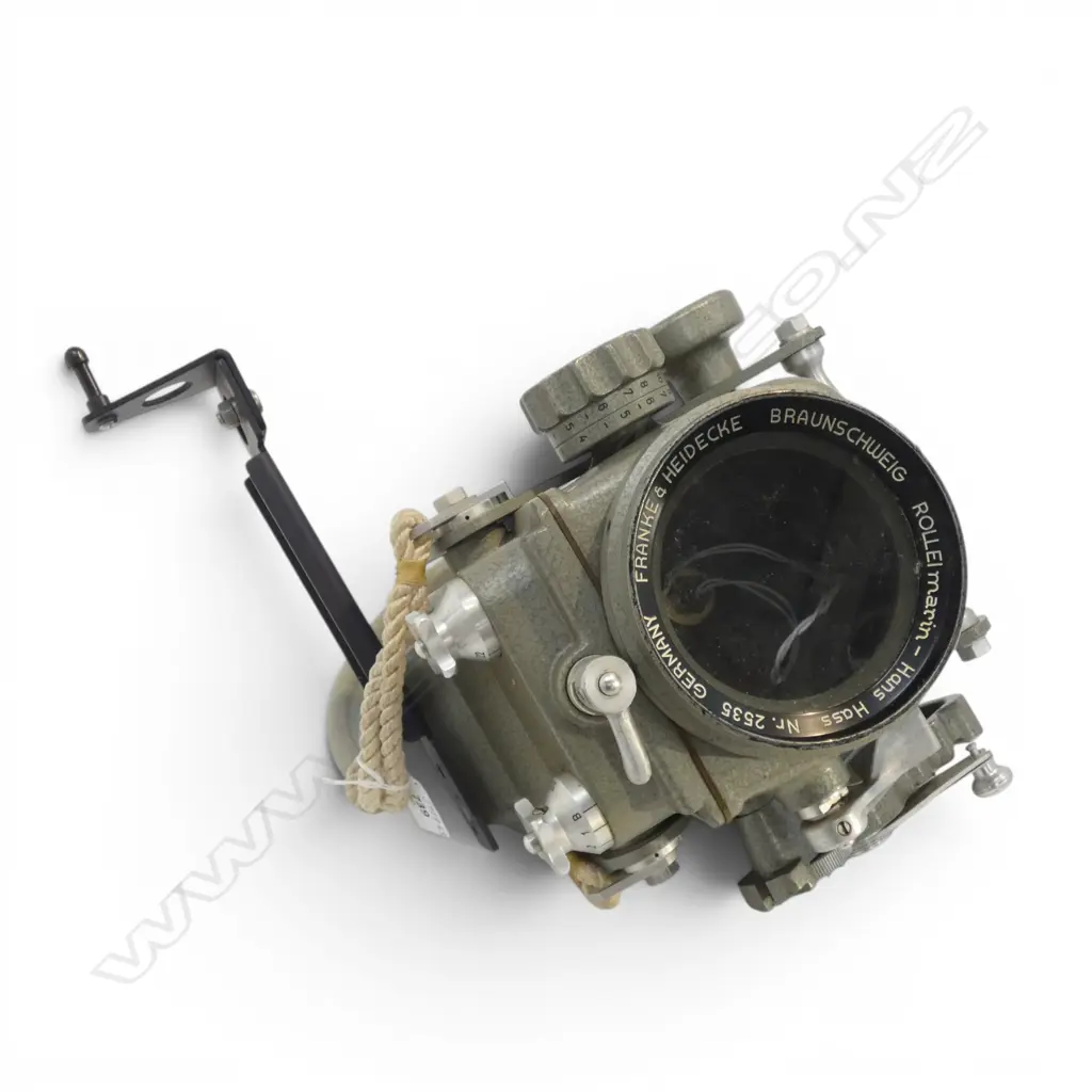 VINTAGE FRANKE & HEIDECKE ROLLEIMARIN underwater housing for rolleiflex TLR CAMERA Image 1++