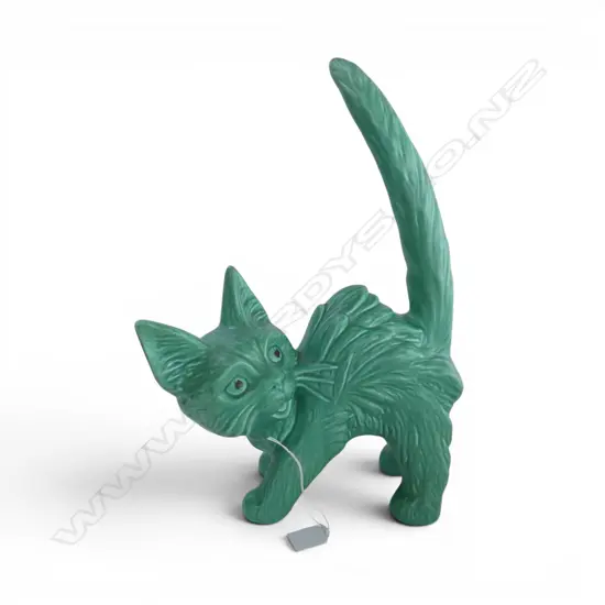 X LRG VINTAGE SYLVAC SCAREDY CAT#1513, H.420x290mm