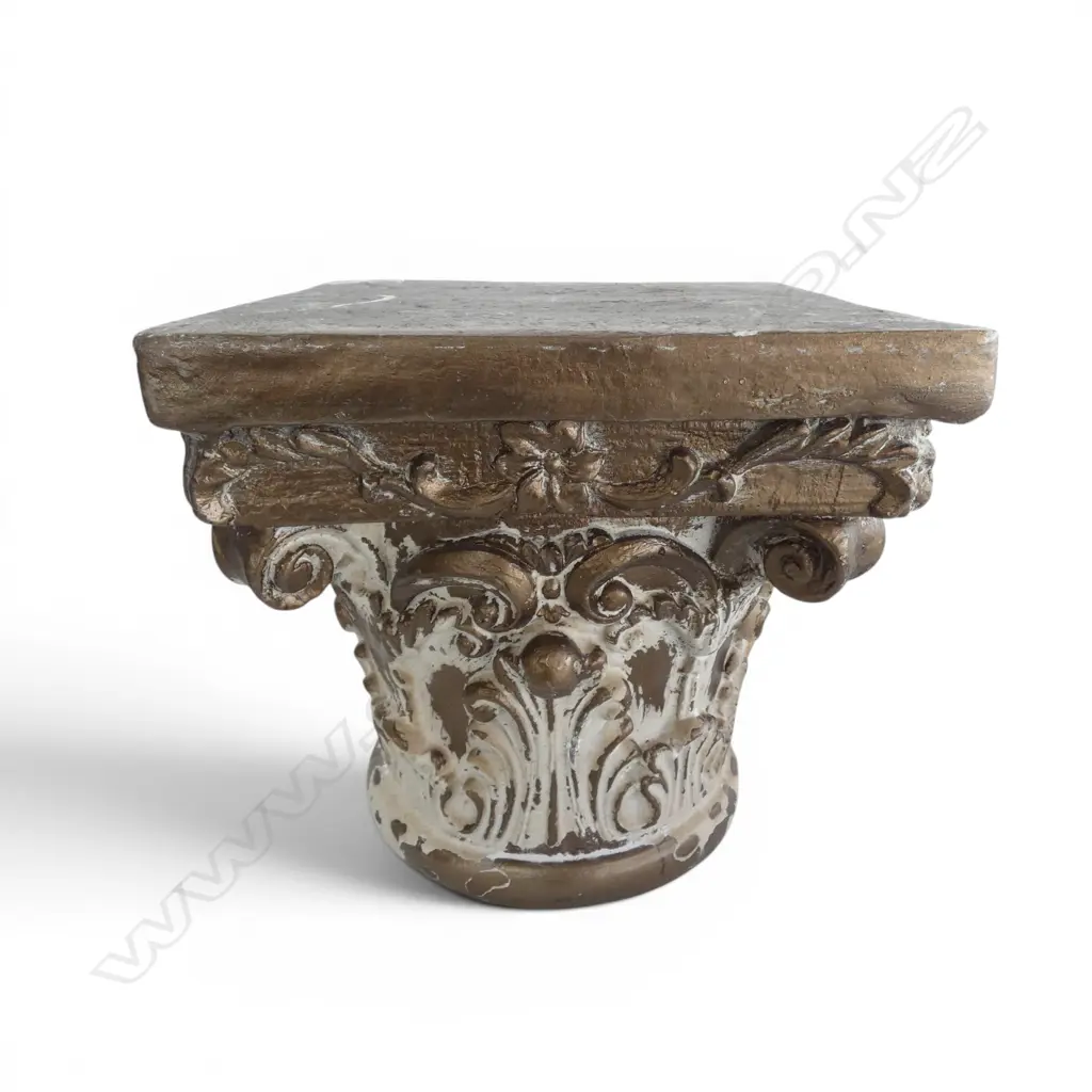CERAMIC COLUMN CAPITAL 250x250x240mm Image 1++