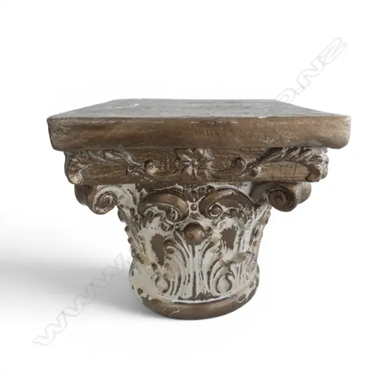CERAMIC COLUMN CAPITAL 250x250x240mm