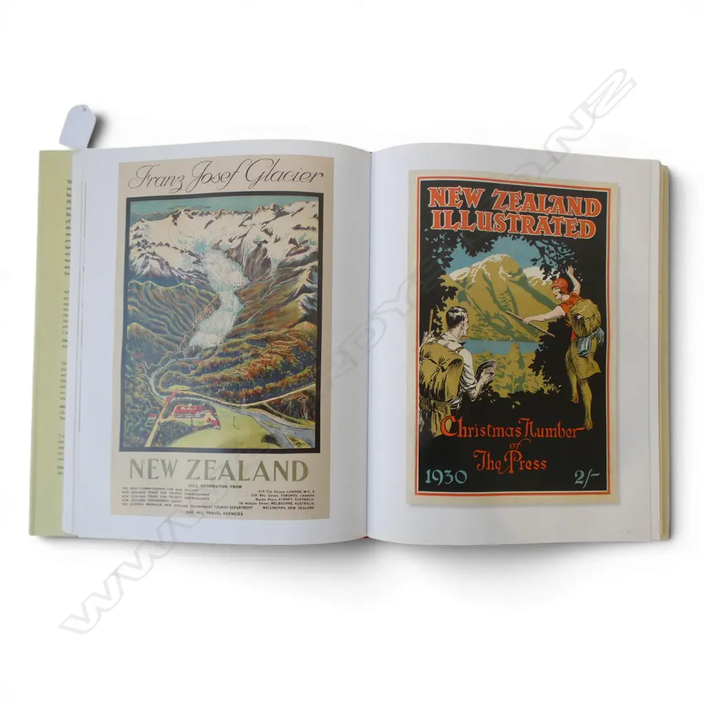 ART BOOK 'SELLING THE DREAM: THE ART OF EARLY NZ TOURISM' PETER ALSOP ET AL. Image 1++