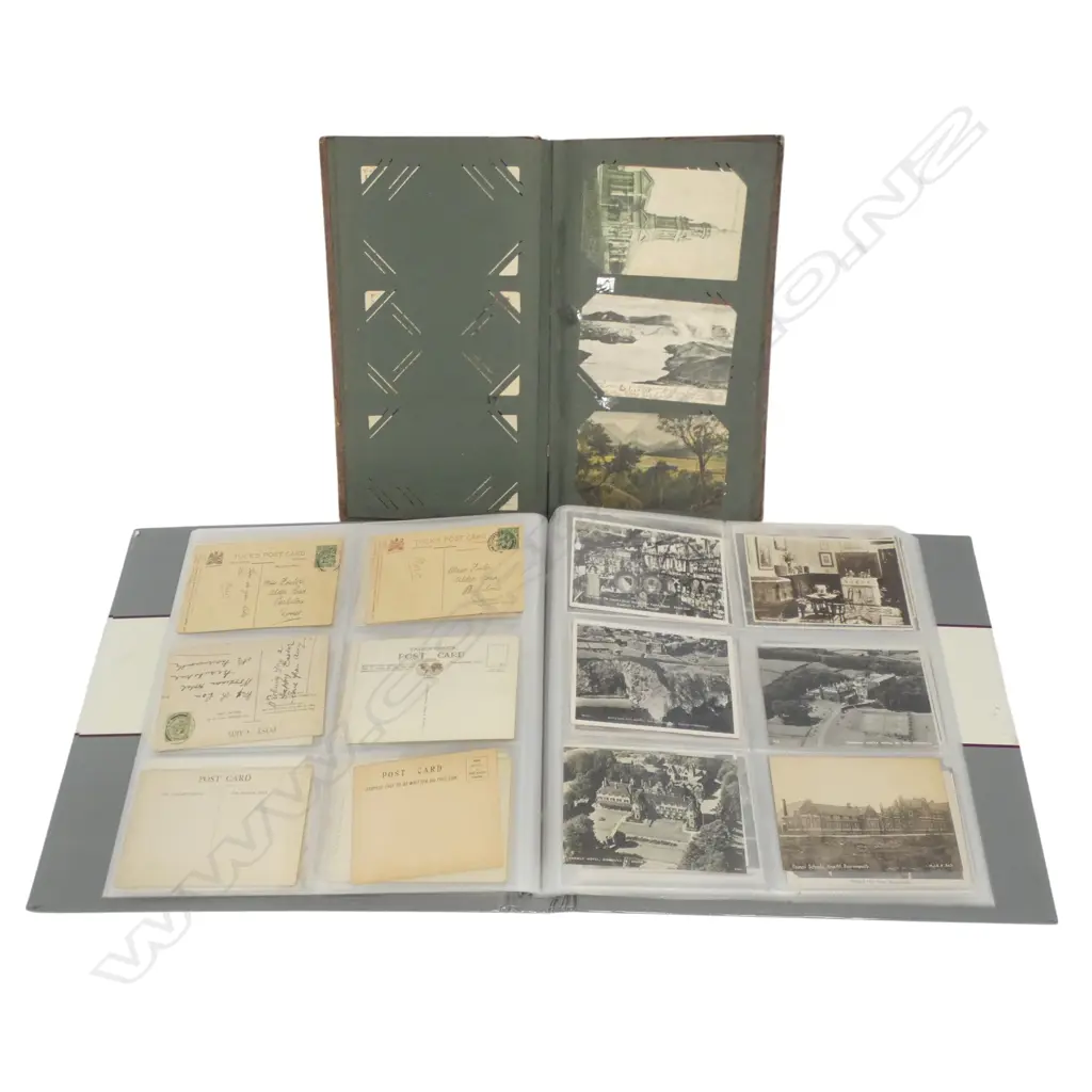 2 POSTCARD ALBUMS Image 1++